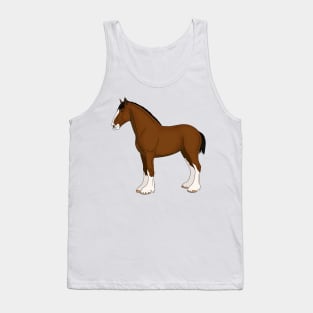 Clydesdale Horse Tank Top